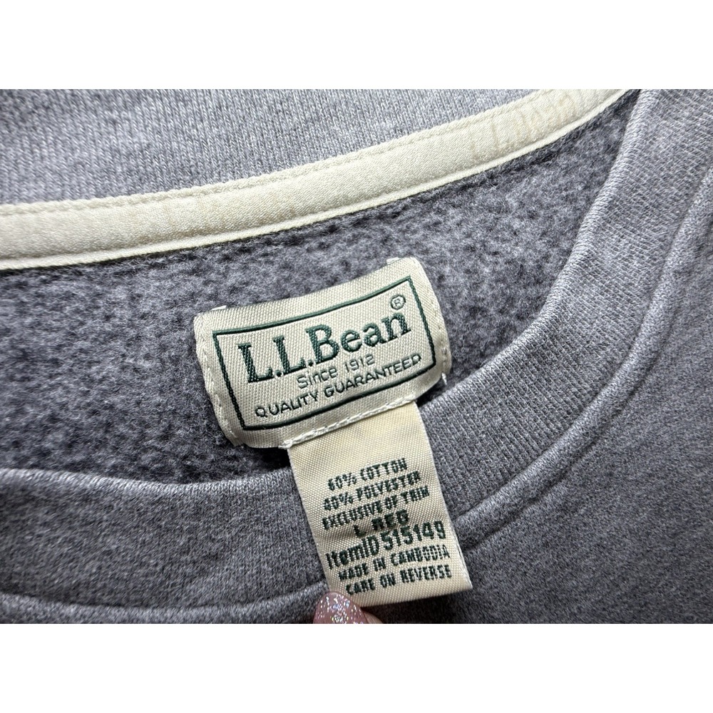 LL.Bean Men's Sweater Bundle Large Blue/gray - Picture 3 of 16
